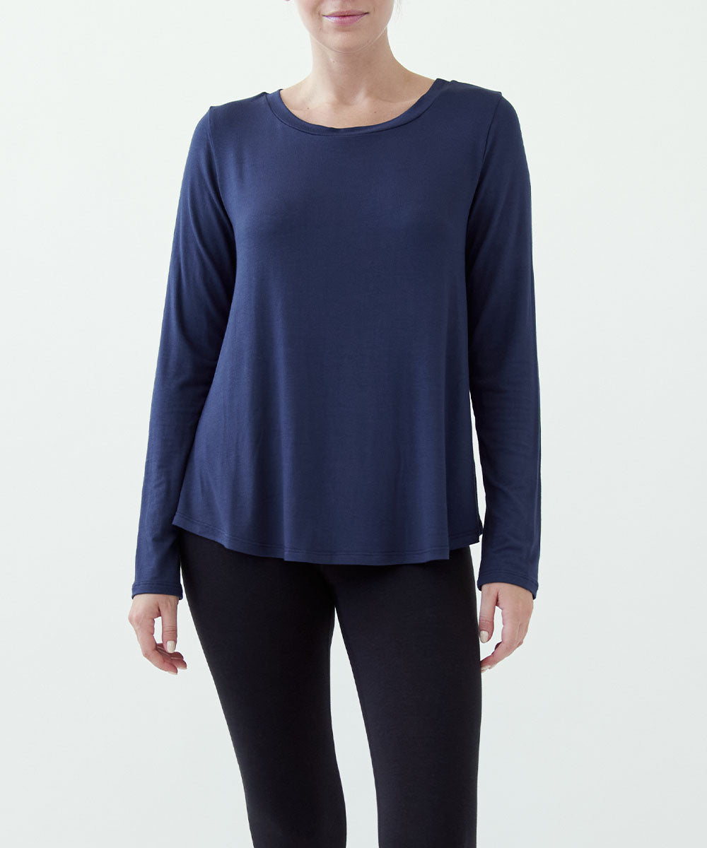 Bamboo Classic Long Sleeve Top