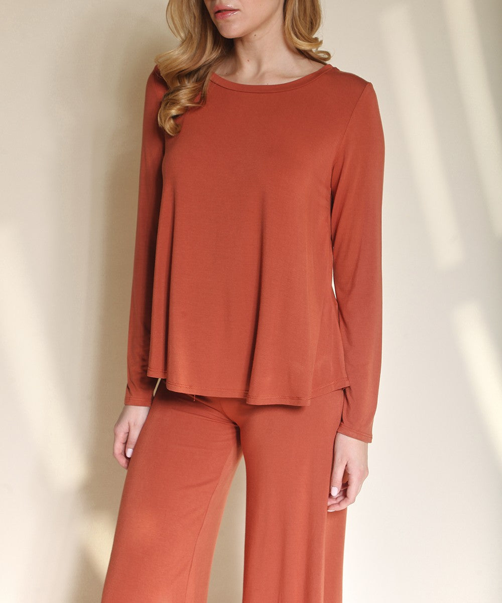 Bamboo Classic Long Sleeve Top