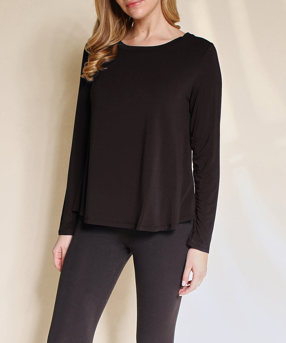 Bamboo Classic Long Sleeve Top