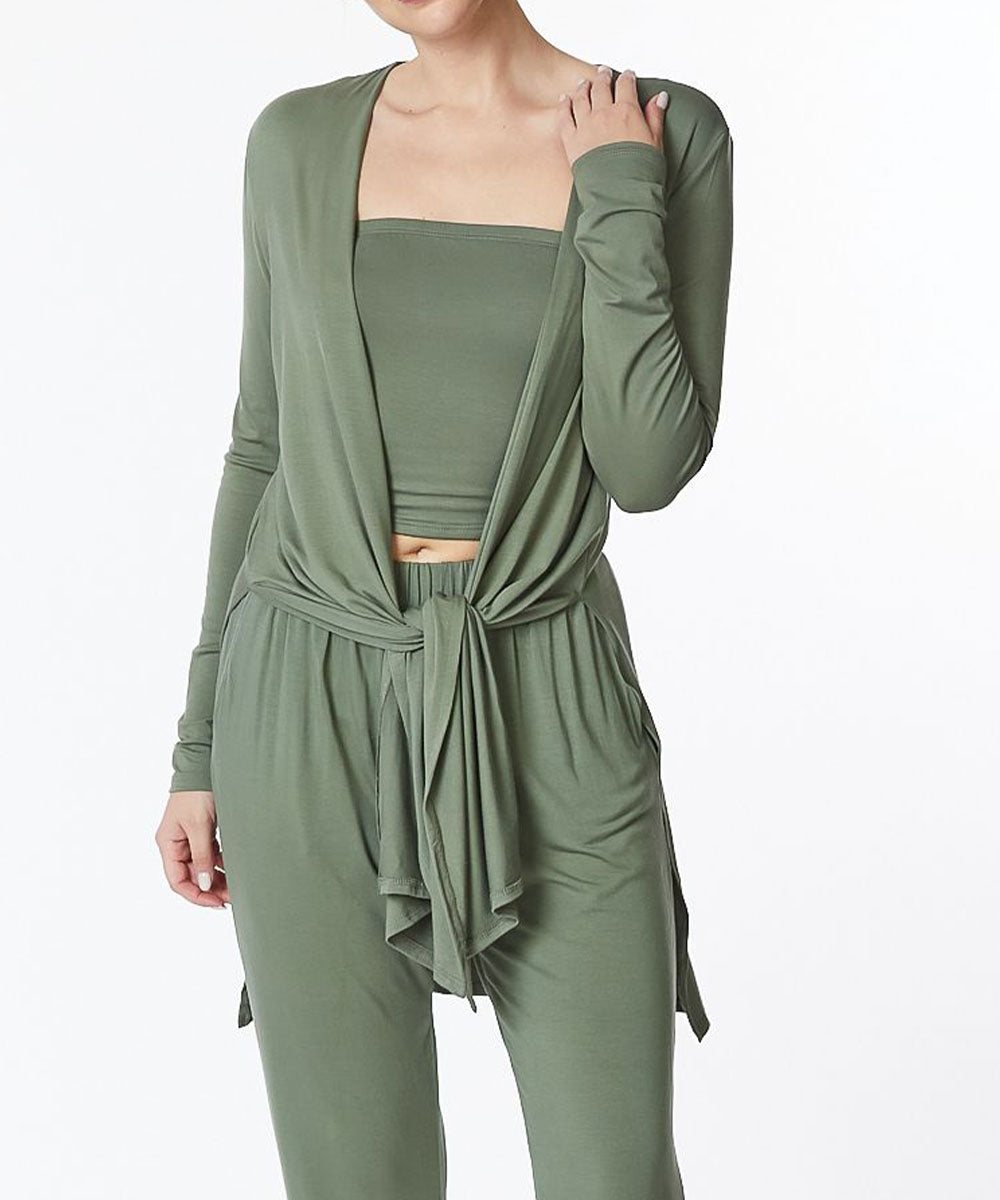 Bamboo Yoga Cardigan