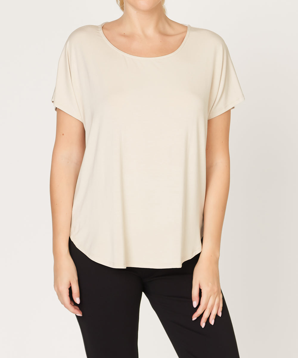 Calini Bamboo Dolman Sleeve Top