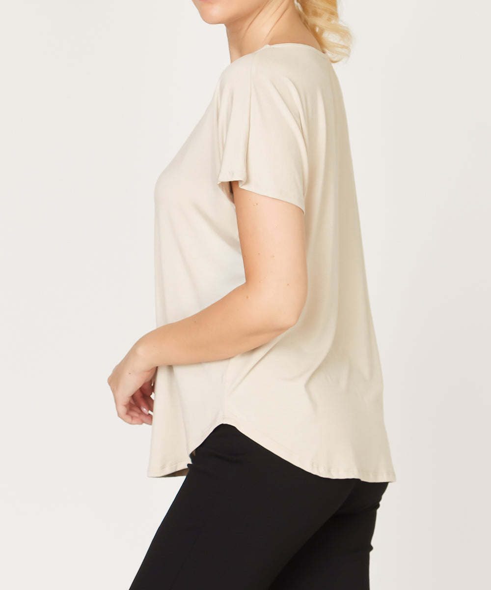 Calini Bamboo Dolman Sleeve Top