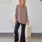 Bamboo Dolman Long Sleeve Top