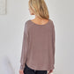 Bamboo Dolman Long Sleeve Top