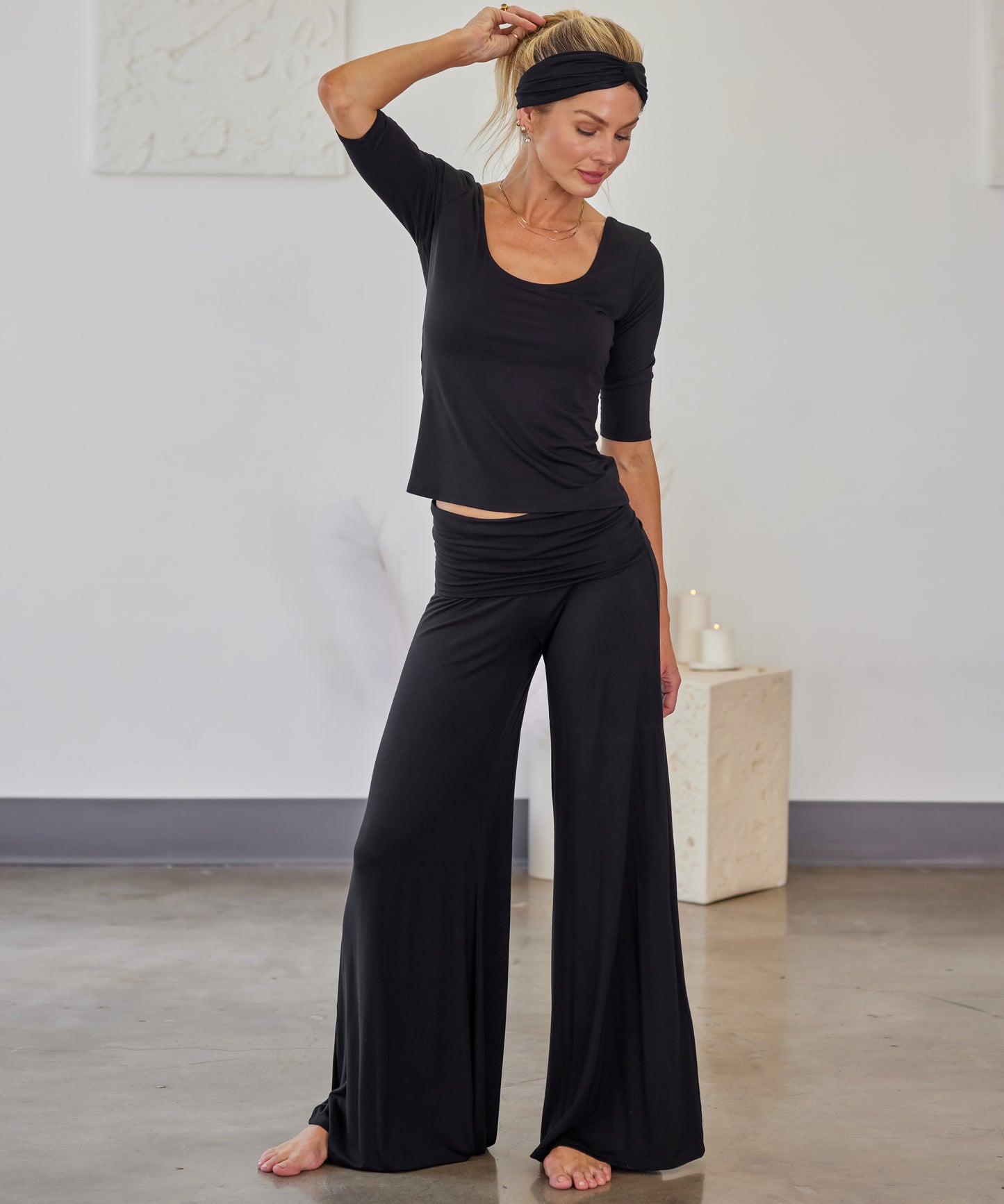 The Basic Classic Palazzo Pants