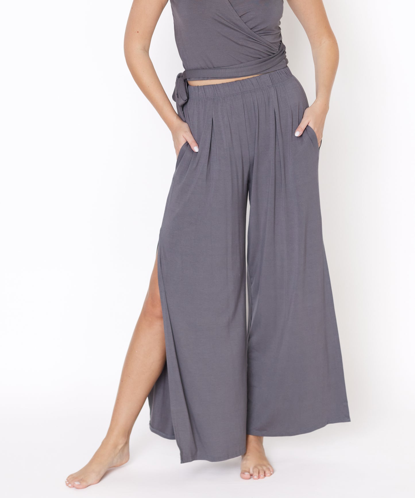 Moonlight Side Split Pants