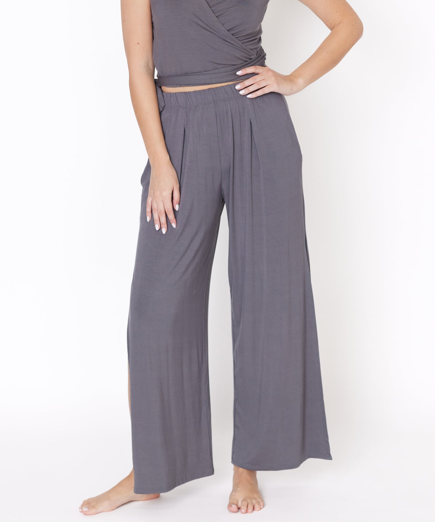 Moonlight Side Split Pants