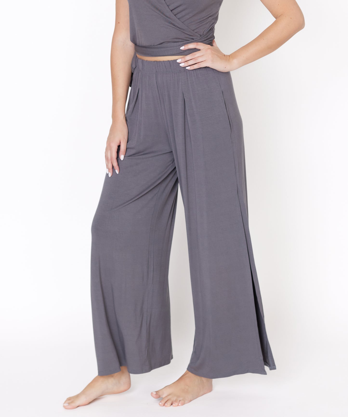 Moonlight Side Split Pants