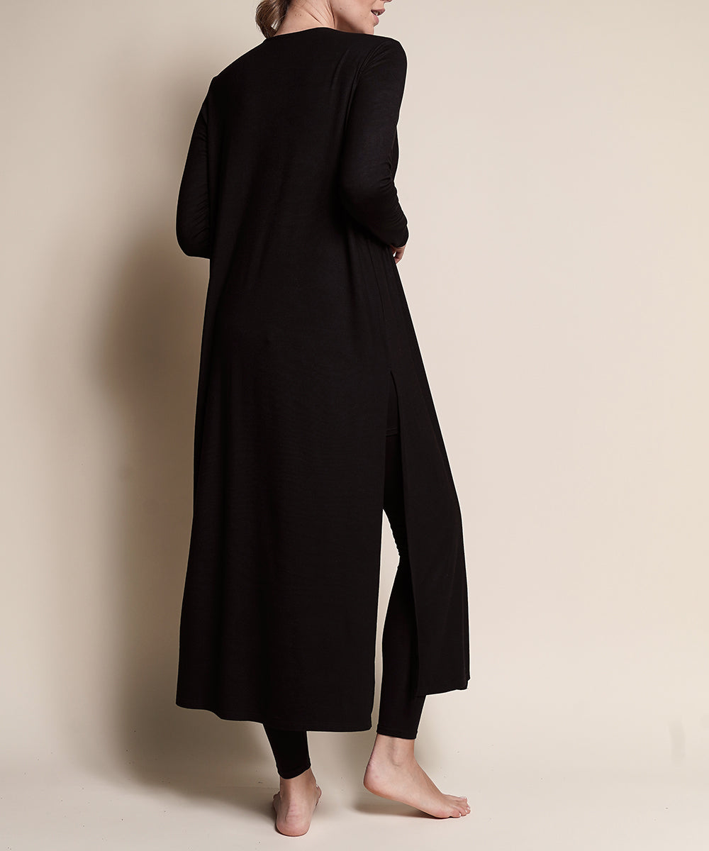 Nightwalk Bamboo Maxi Long Cardigan