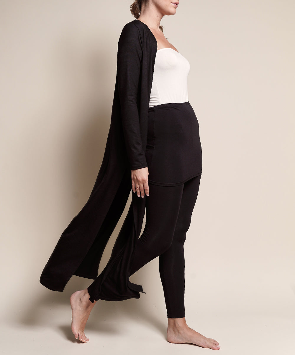 Nightwalk Bamboo Maxi Long Cardigan