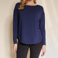 Bamboo Dolman Long Sleeve Top