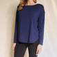 Bamboo Dolman Long Sleeve Top