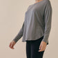 Bamboo Dolman Long Sleeve Top