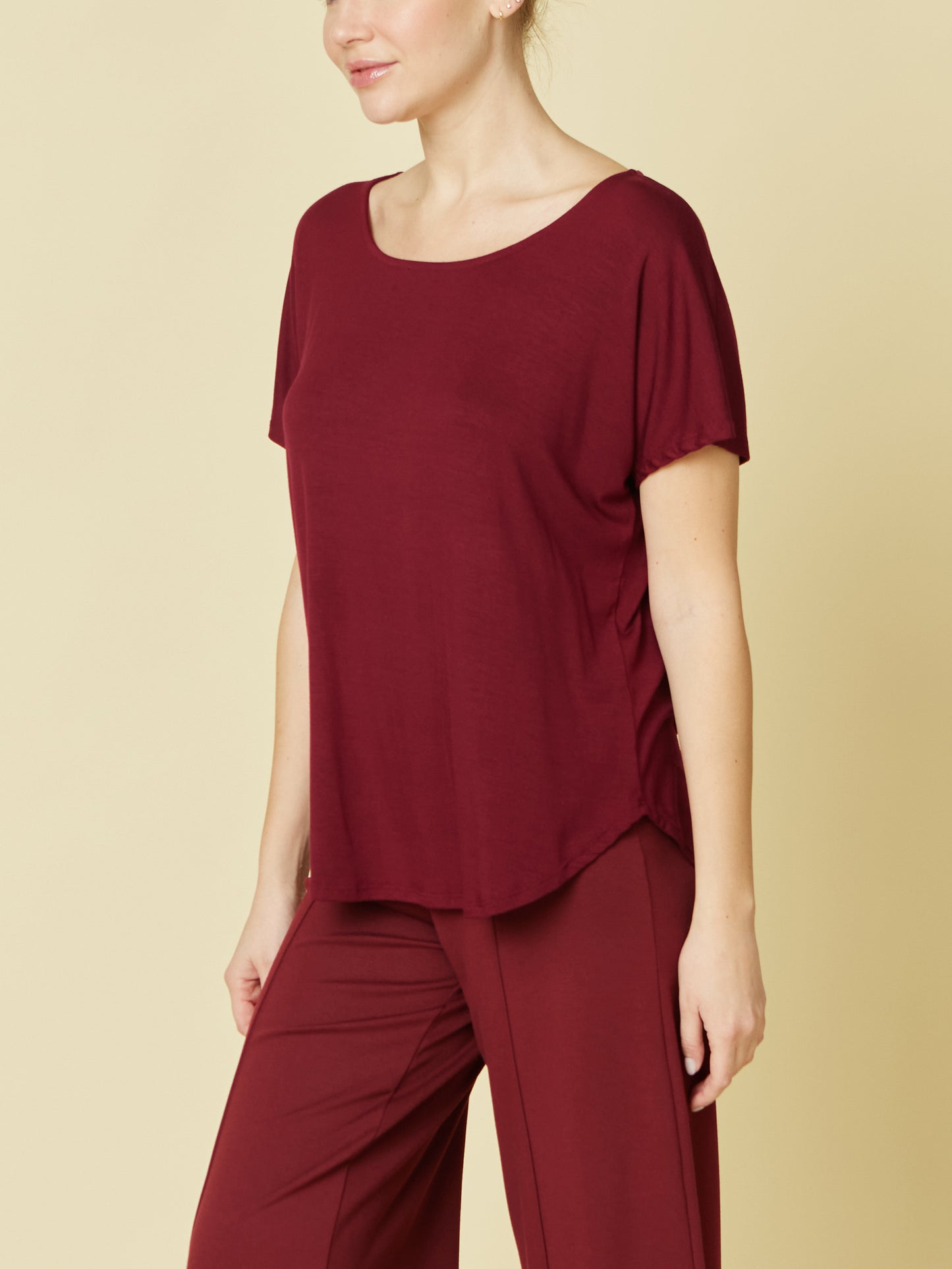 Calini Bamboo Dolman Sleeve Top