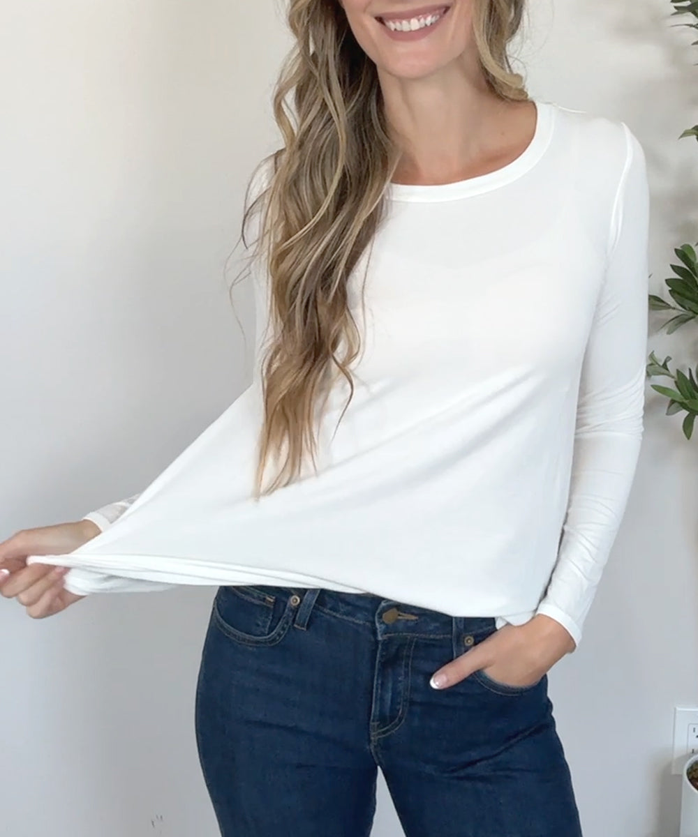 Bamboo Classic Long Sleeve Top