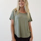 Calini Bamboo Dolman Sleeve Top