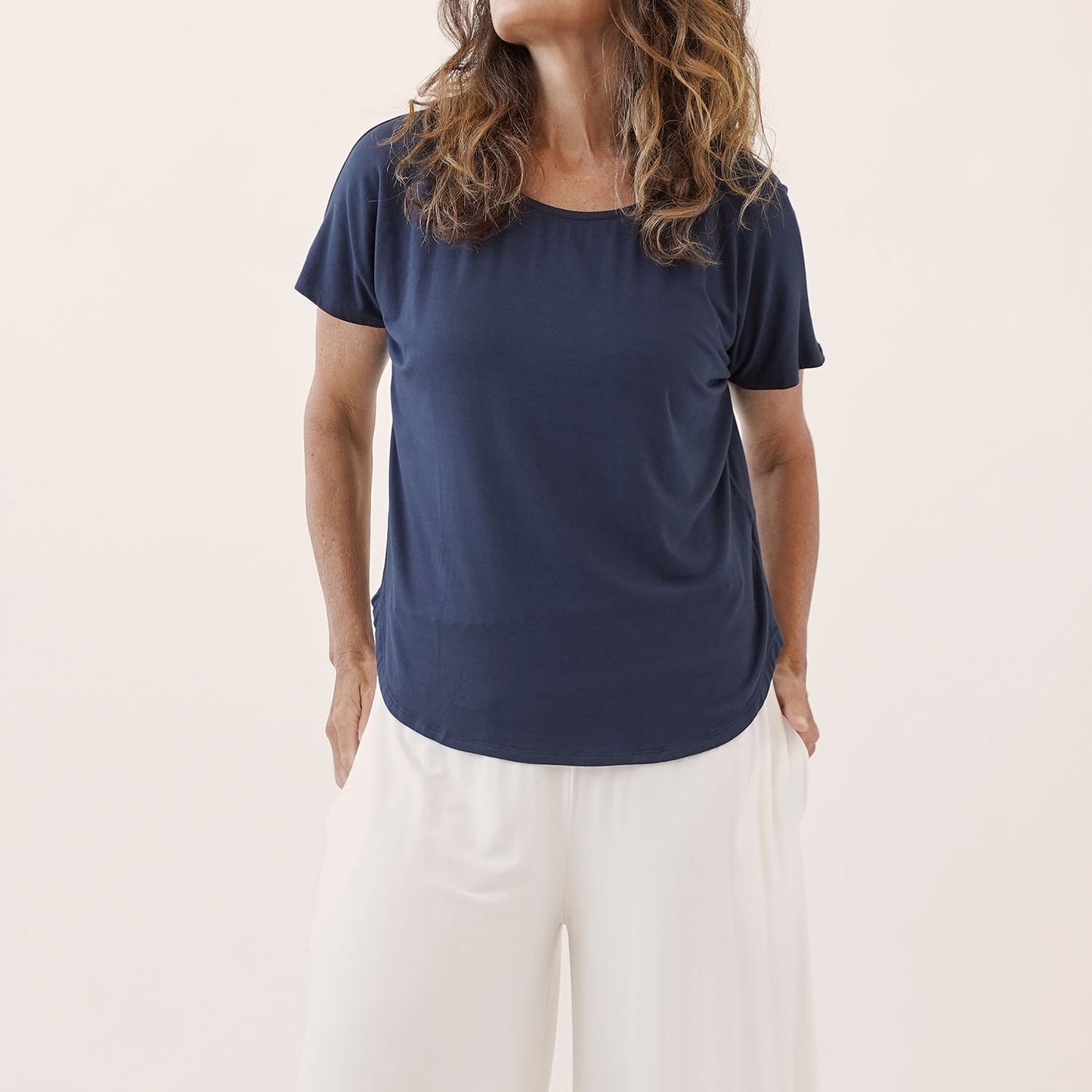 Calini Bamboo Dolman Sleeve Top