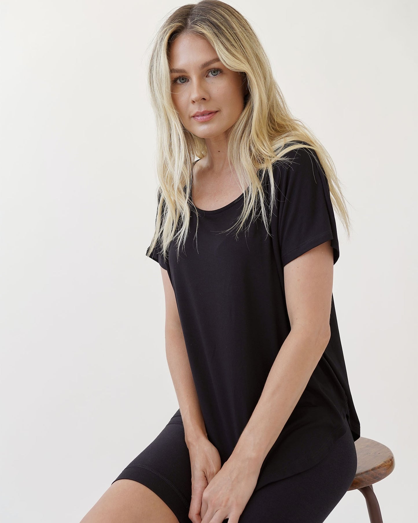 Calini Bamboo Dolman Sleeve Top