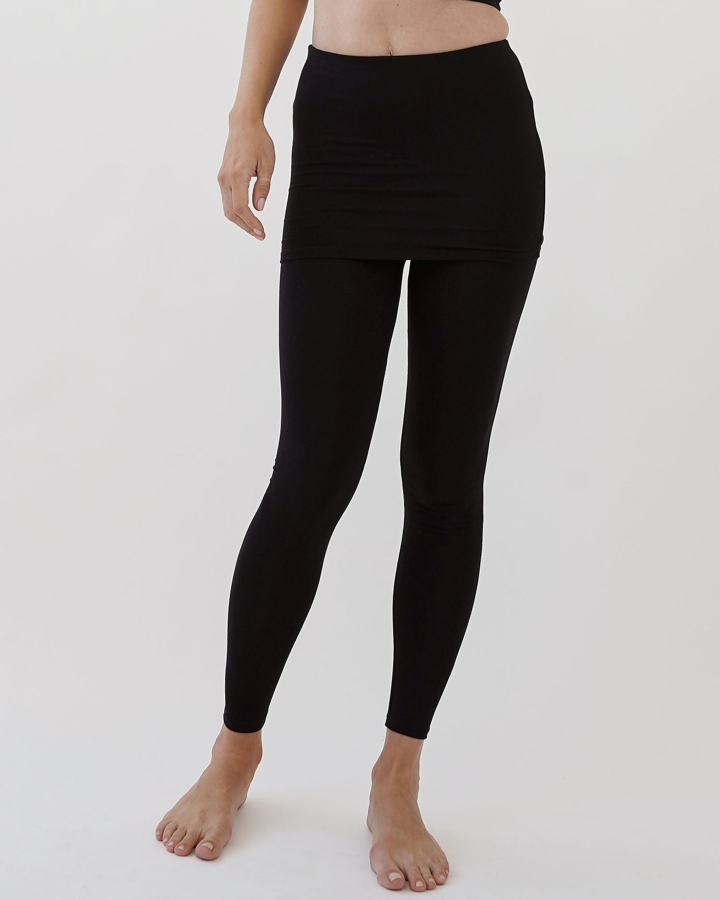 Bamboo Skirt Leggings